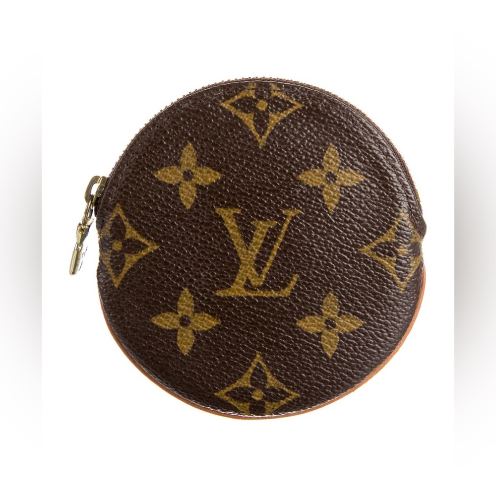 Authentic Louis Vuitton Monogram Circle Zip Pouch